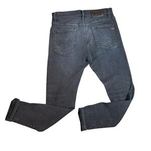 Y2K 00s Vintge Diesel Men's faded black Straight Jeans D-strukt distressed
